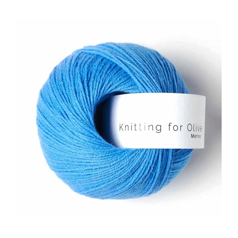 Merino Poppy Blue RMS Knitting for Olive